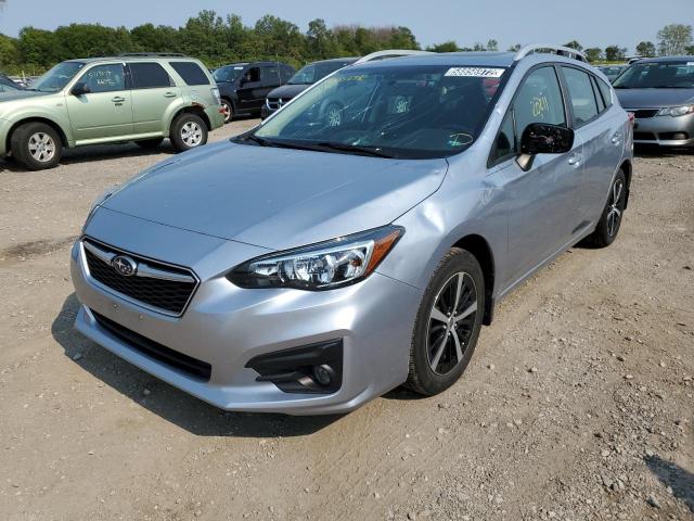 4S3GTAD65K3705629 - 2019 SUBARU IMPREZA PR SILVER photo 2