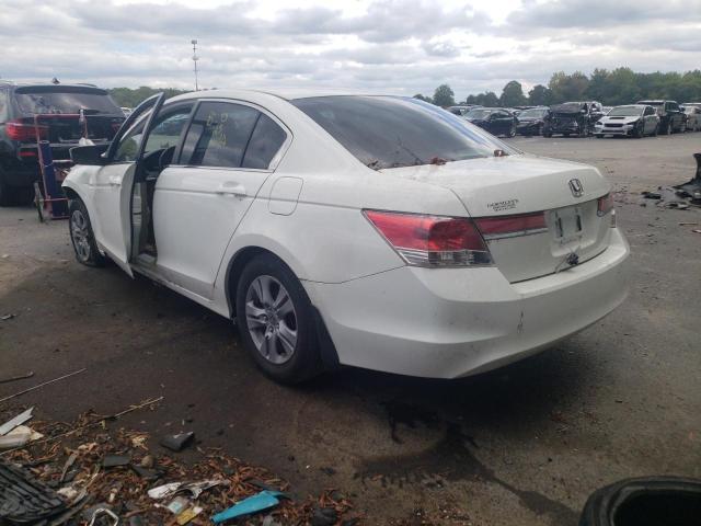 1HGCP2F68BA032242 - 2011 HONDA ACCORD SE WHITE photo 3