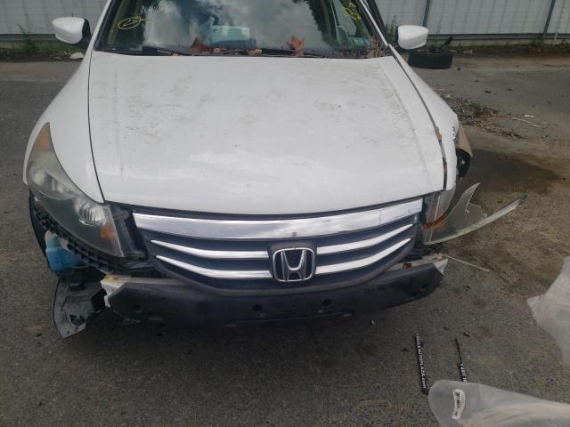 1HGCP2F68BA032242 - 2011 HONDA ACCORD SE WHITE photo 7