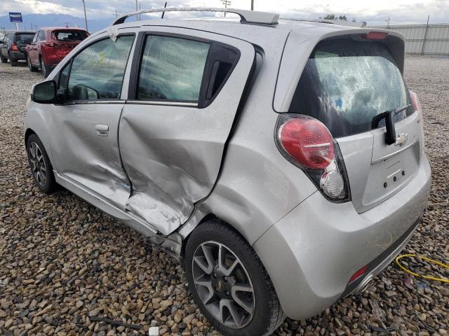 KL8CF6S93EC472668 - 2014 CHEVROLET SPARK 2LT SILVER photo 3