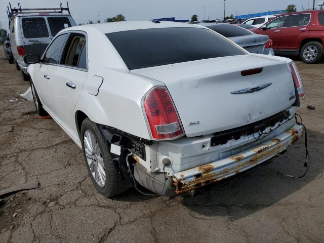 2C3CCAHG5CH314078 - 2012 CHRYSLER 300 LIMITE WHITE photo 3