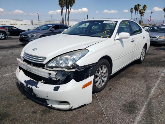 JTHBF30G630149764 - 2003 LEXUS ES 300 WHITE photo 2