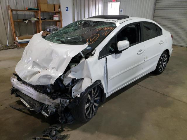 19XFB2F96FE013891 - 2015 HONDA CIVIC EXL თეთრი ფოტო 2