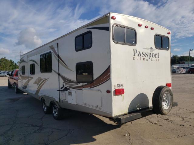 4YDT2912XBR414106 - 2011 KEYSTONE PASSPORT WHITE photo 3