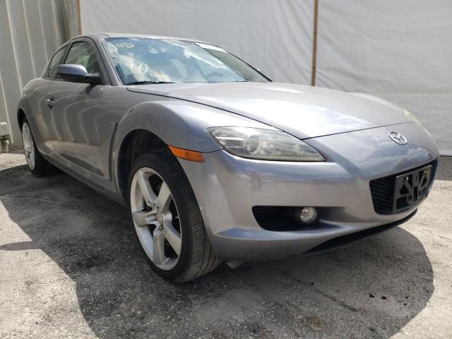 JM1FE17N440100613 - 2004 MAZDA RX8 GRAY photo 1