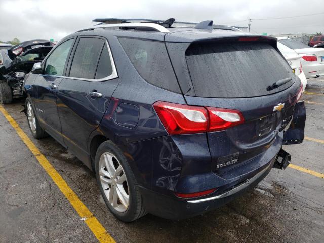 3GNAXVEV1JS583262 - 2018 CHEVROLET EQUINOX PR BLUE photo 3