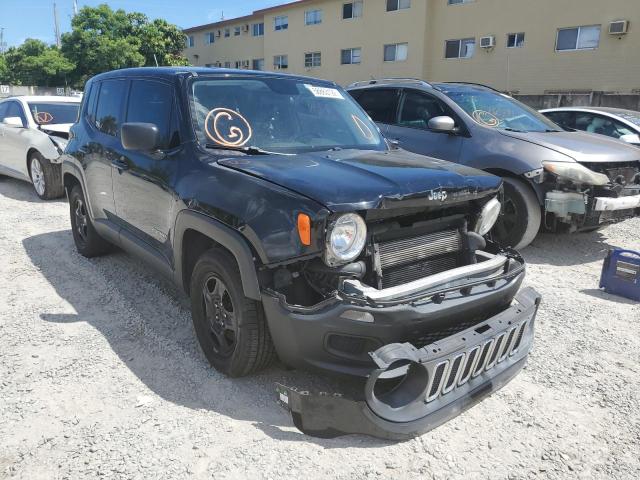 ZACCJAAT9GPE33975 - 2016 JEEP RENEGADE S BLACK photo 1