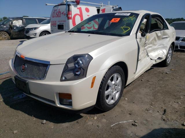 1G6DP577960140265 - 2006 CADILLAC CTS HI FEA WHITE photo 2