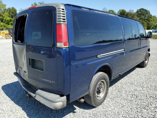 1GCHG39F0Y1249878 - 2000 CHEVROLET EXPRESS 35 BLUE photo 4