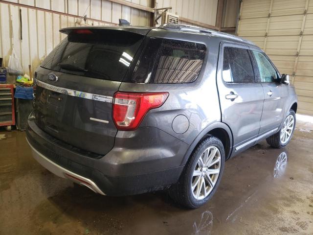 1FM5K7F87GGC49804 - 2016 FORD EXPLORER L GRAY photo 4