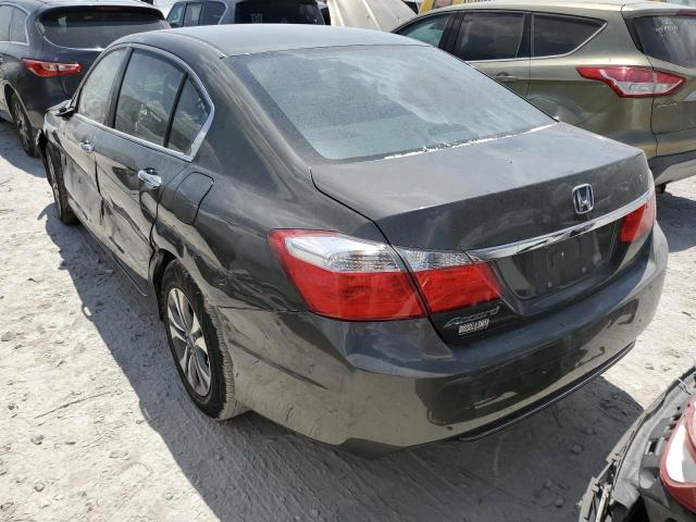 1HGCR2F33FA103224 - 2015 HONDA ACCORD LX GRAY photo 3