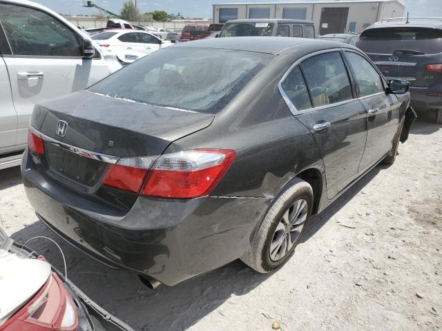 1HGCR2F33FA103224 - 2015 HONDA ACCORD LX GRAY photo 4