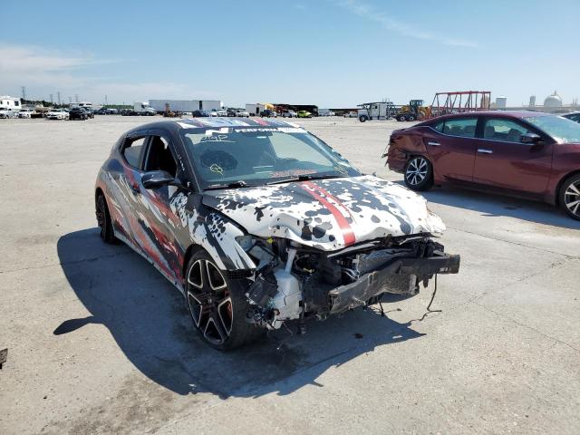 KMHT36AH2KU002433 - 2019 HYUNDAI VELOSTER N TWO TONE photo 1