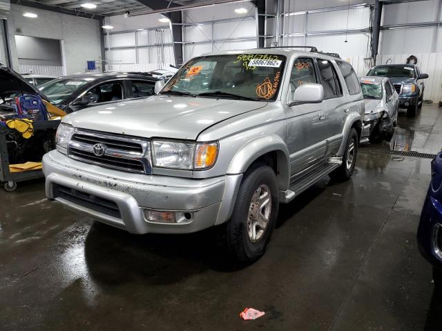 JT3HN87R1Y0297061 - 2000 TOYOTA 4RUNNER LI SILVER photo 2