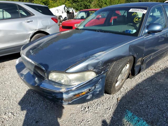 1G4CW54K824120219 - 2002 BUICK PARK AVE BLUE photo 9