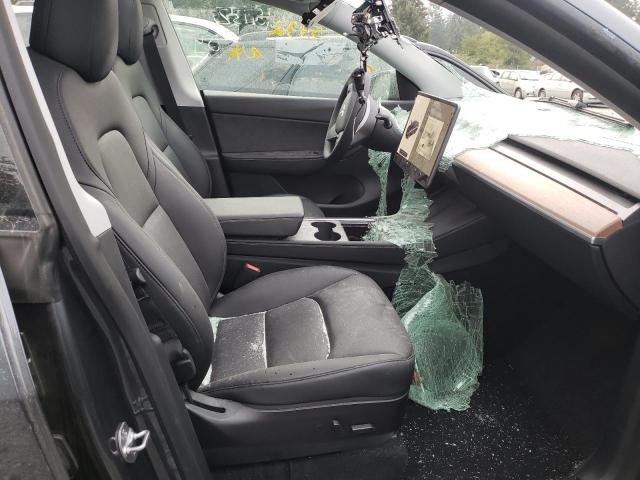 5YJYGDEE5MF207291 - 2021 TESLA MODEL Y فحمي صورة 5