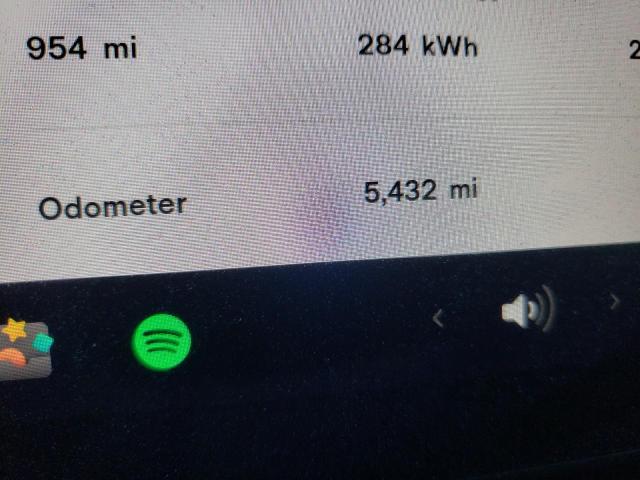 5YJYGDEE5MF207291 - 2021 TESLA MODEL Y فحمي صورة 8