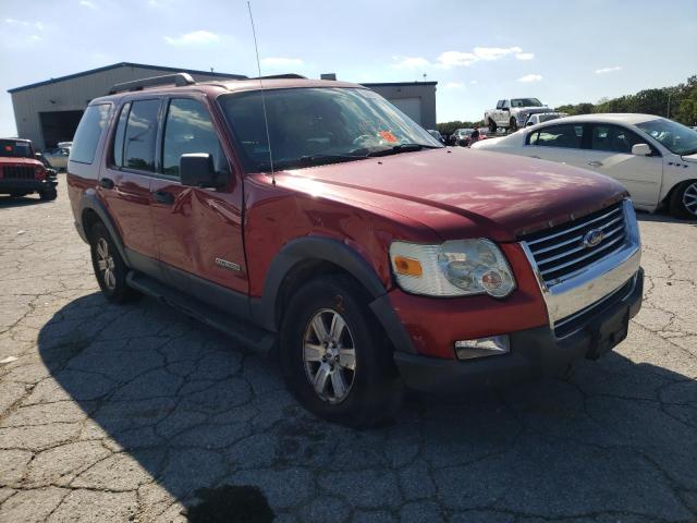 1FMEU63E06UA64234 - 2006 FORD EXPLORER MAROON photo 1