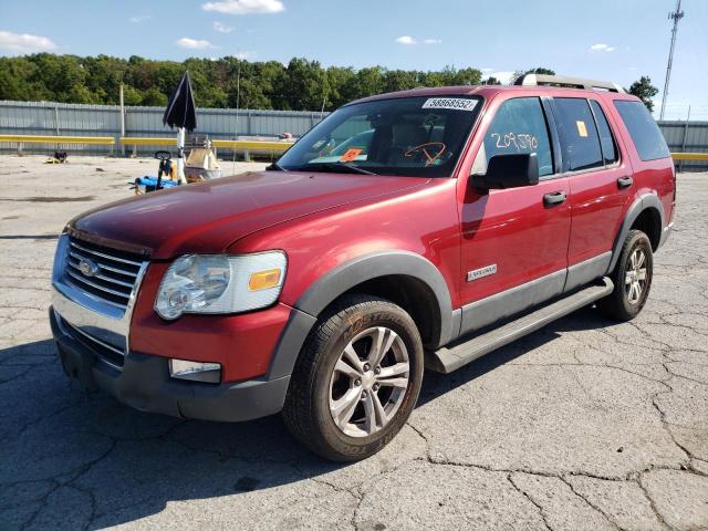 1FMEU63E06UA64234 - 2006 FORD EXPLORER MAROON photo 2