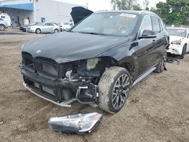 WBXJG7C03M5U07195 - 2021 BMW X1 SDRIVE2 BLACK photo 2