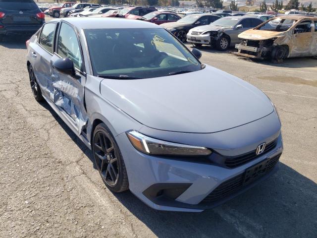 2HGFE2F5XNH567265 - 2022 HONDA CIVIC SPOR TEAL photo 1