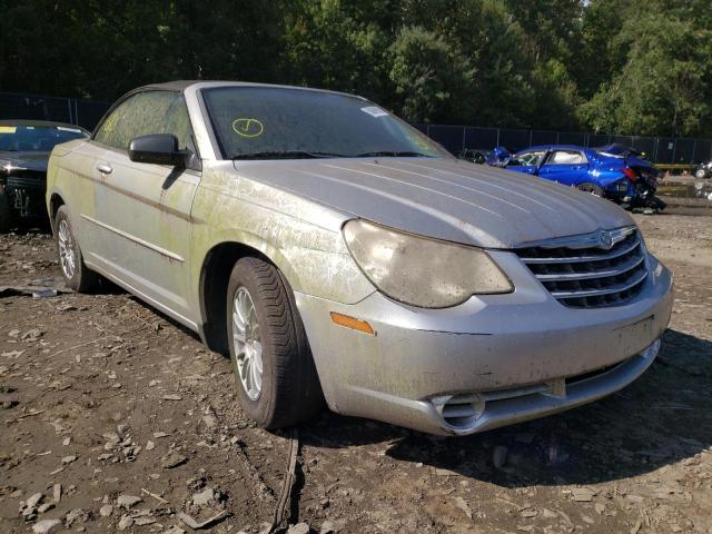 1C3LC45KX8N212199 - 2008 CHRYSLER SEBRING SILVER photo 1