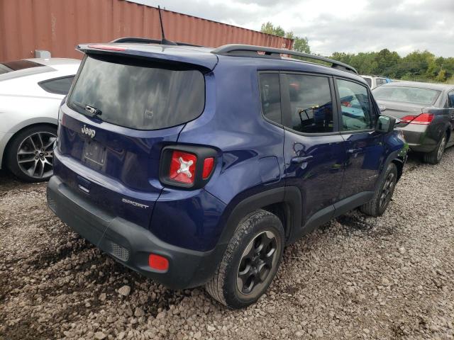 ZACCJAAB0JPG75116 - 2018 JEEP RENEGADE S BLUE photo 4