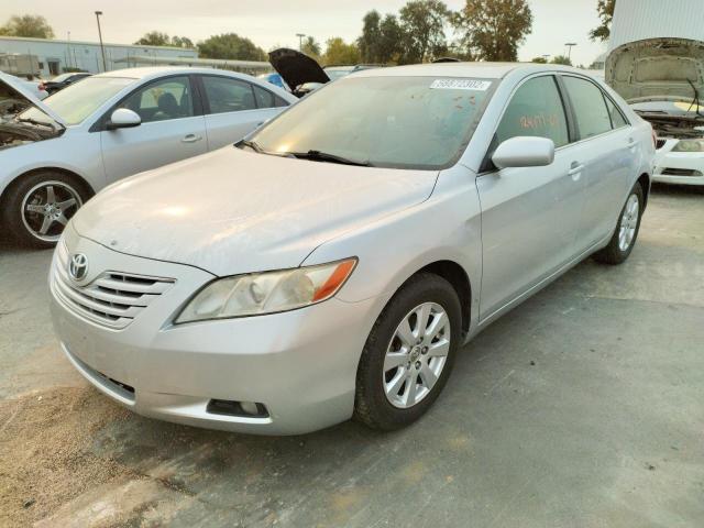 JTNBE46K373107140 - 2007 TOYOTA CAMRY CE SILVER photo 2