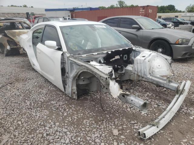 2C3CDXGJ5KH630849 - 2019 DODGE CHARGER SC WHITE photo 1