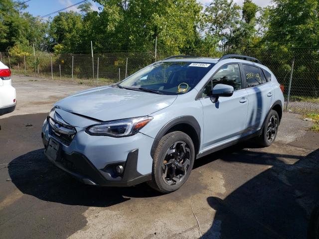 JF2GTHNC0M8257272 - 2021 SUBARU CROSSTREK BLUE photo 2