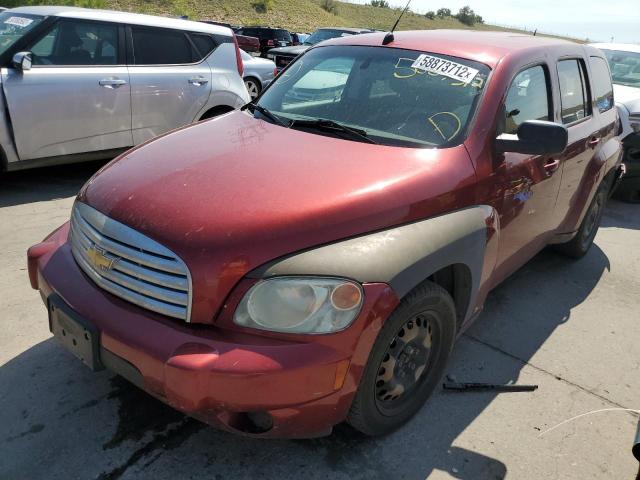 3GNCA13B29S516659 - 2009 CHEVROLET HHR LS BURGUNDY photo 2