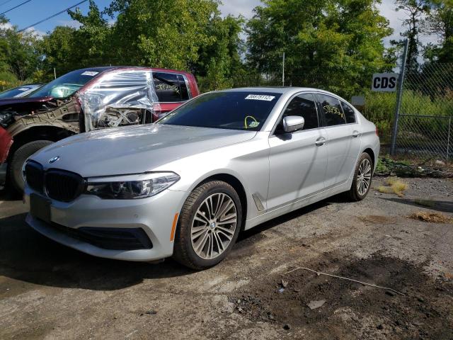 WBAJA7C53KG911433 - 2019 BMW 530 XI SILVER photo 2