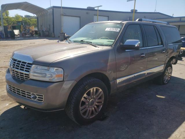 5LMJJ3J56BEJ08277 - 2011 LINCOLN NAVIGATOR CHARCOAL photo 2