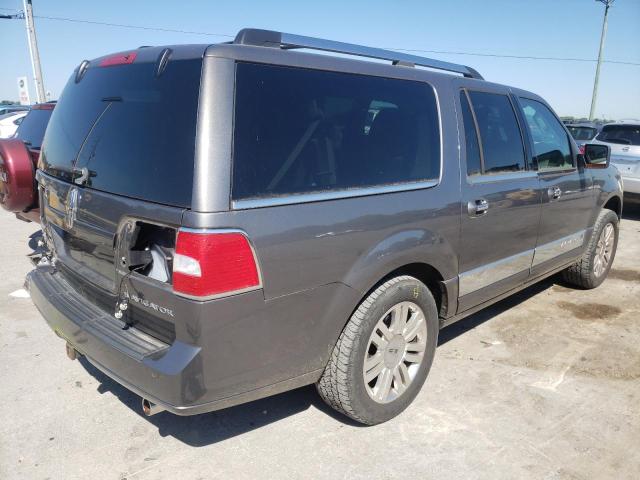 5LMJJ3J56BEJ08277 - 2011 LINCOLN NAVIGATOR CHARCOAL photo 4