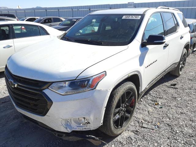 1GNERKKW3JJ258122 - 2018 CHEVROLET TRAVERSE P WHITE photo 2