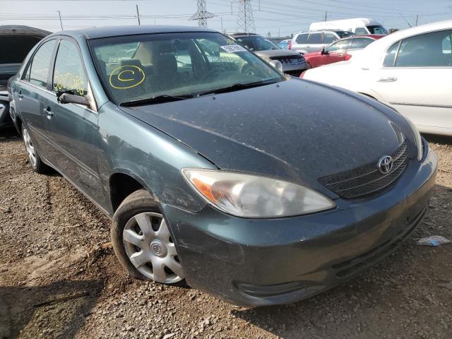 4T1BE32K24U347284 - 2004 TOYOTA CAMRY LE GREEN photo 1
