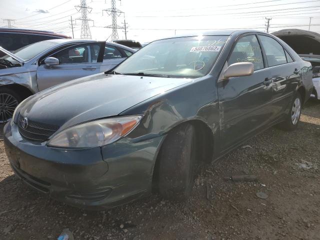 4T1BE32K24U347284 - 2004 TOYOTA CAMRY LE GREEN photo 2