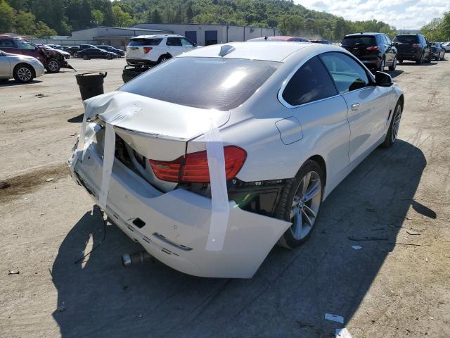 WBA3R5C57GK373703 - 2016 BMW 435 XI WHITE photo 4