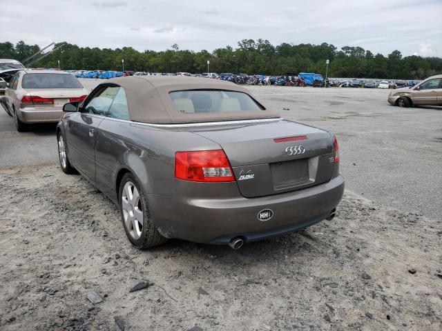 WAUDT48H56K011158 - 2006 AUDI A4 QUATTRO BEIGE photo 3