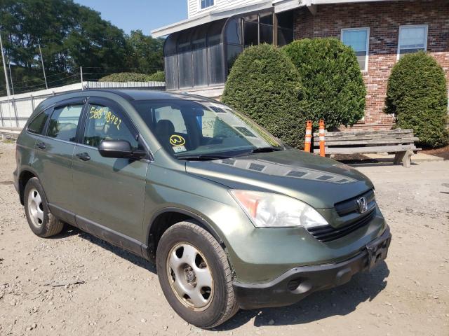 5J6RE48319L046005 - 2009 HONDA CR-V LX GREEN photo 1