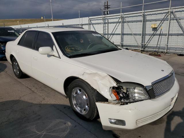 1G6KD54Y2YU265181 - 2000 CADILLAC DEVILLE WHITE photo 1