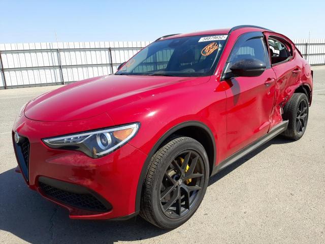 ZASPAJAN8L7C95749 - 2020 ALFA ROMEO STELVIO RED photo 2