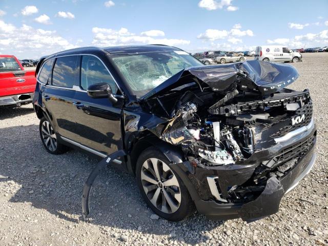 5XYP64HC2NG273946 - 2022 KIA TELLURIDE BLACK photo 1