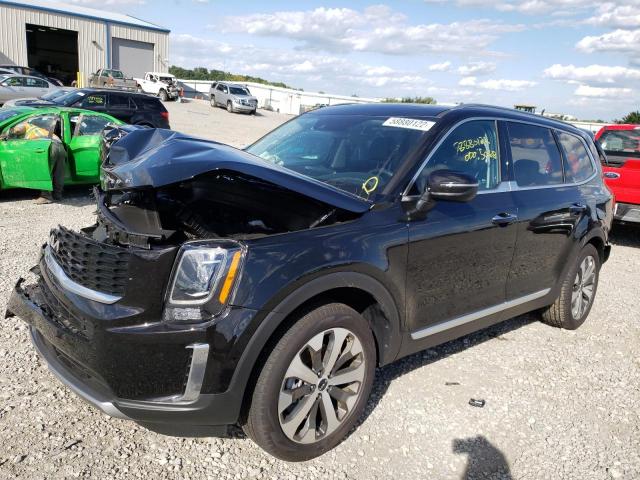 5XYP64HC2NG273946 - 2022 KIA TELLURIDE BLACK photo 2