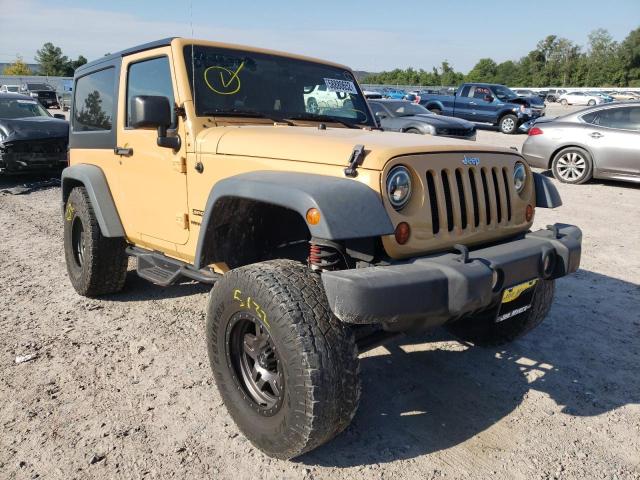 1C4AJWAG5DL619035 - 2013 JEEP WRANGLER S TAN photo 1