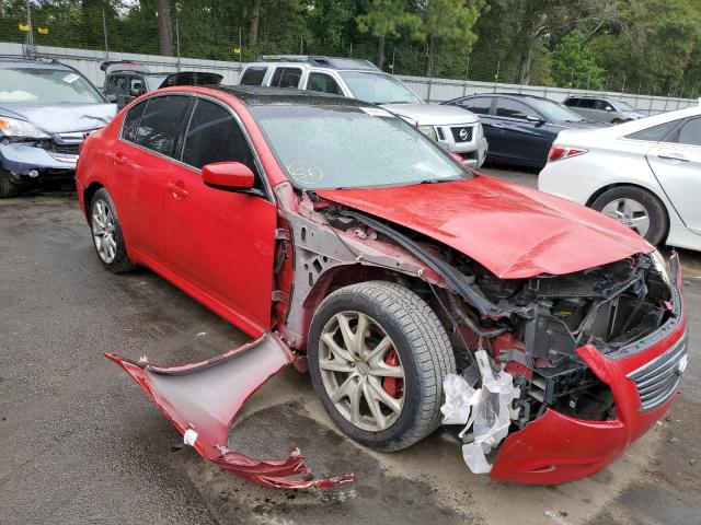 JN1CV6AP2AM407487 - 2010 INFINITI G37 BASE RED photo 1