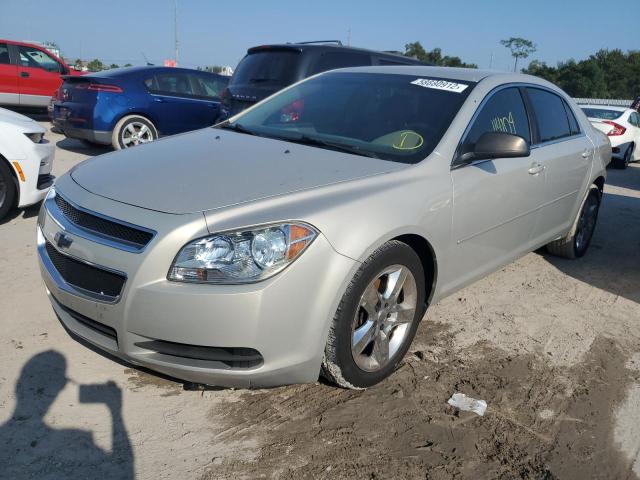 1G1ZB5E03CF234599 - 2012 CHEVROLET MALIBU LS BEIGE photo 2