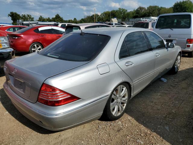 WDBNG70J93A357595 - 2003 MERCEDES-BENZ S 430 SILVER photo 4