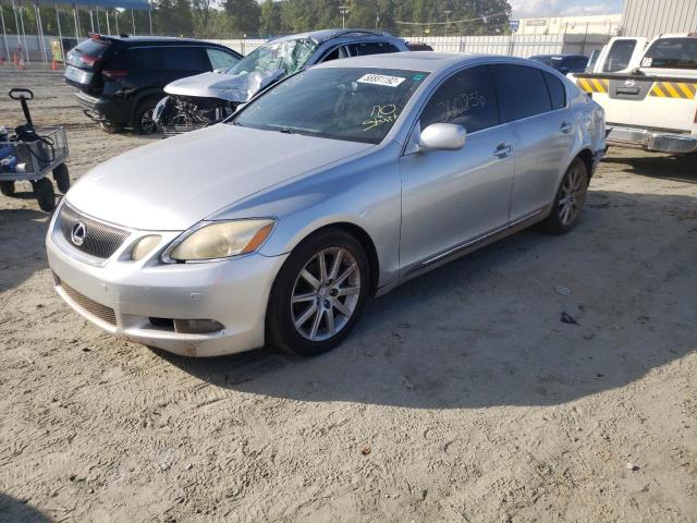 JTHBH96S165040662 - 2006 LEXUS GS 300 SILVER photo 2