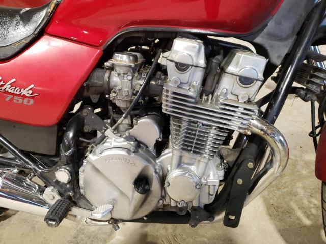 JH2RC3809MM001013 - 1991 HONDA CB750 RED photo 7